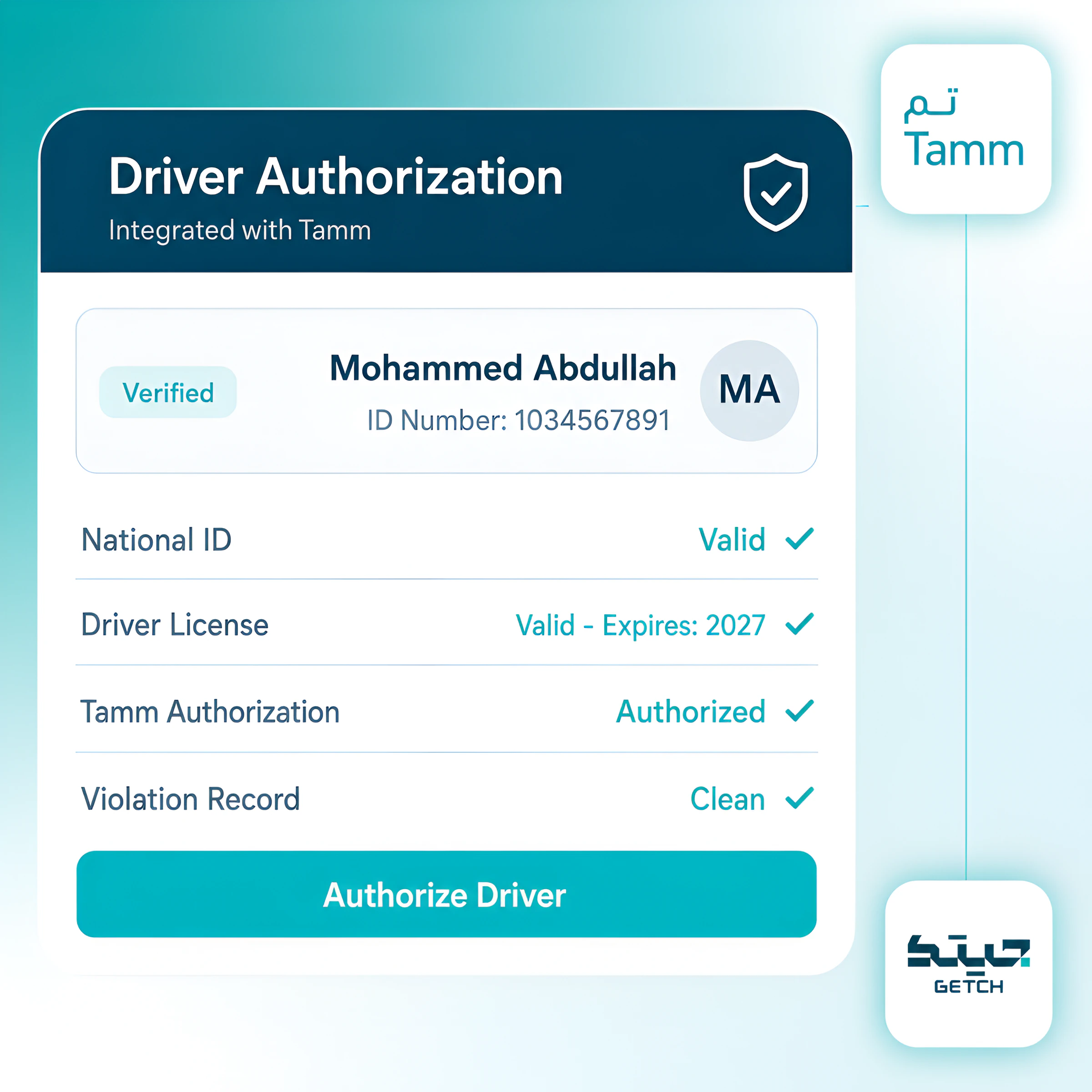 Driver Authorization