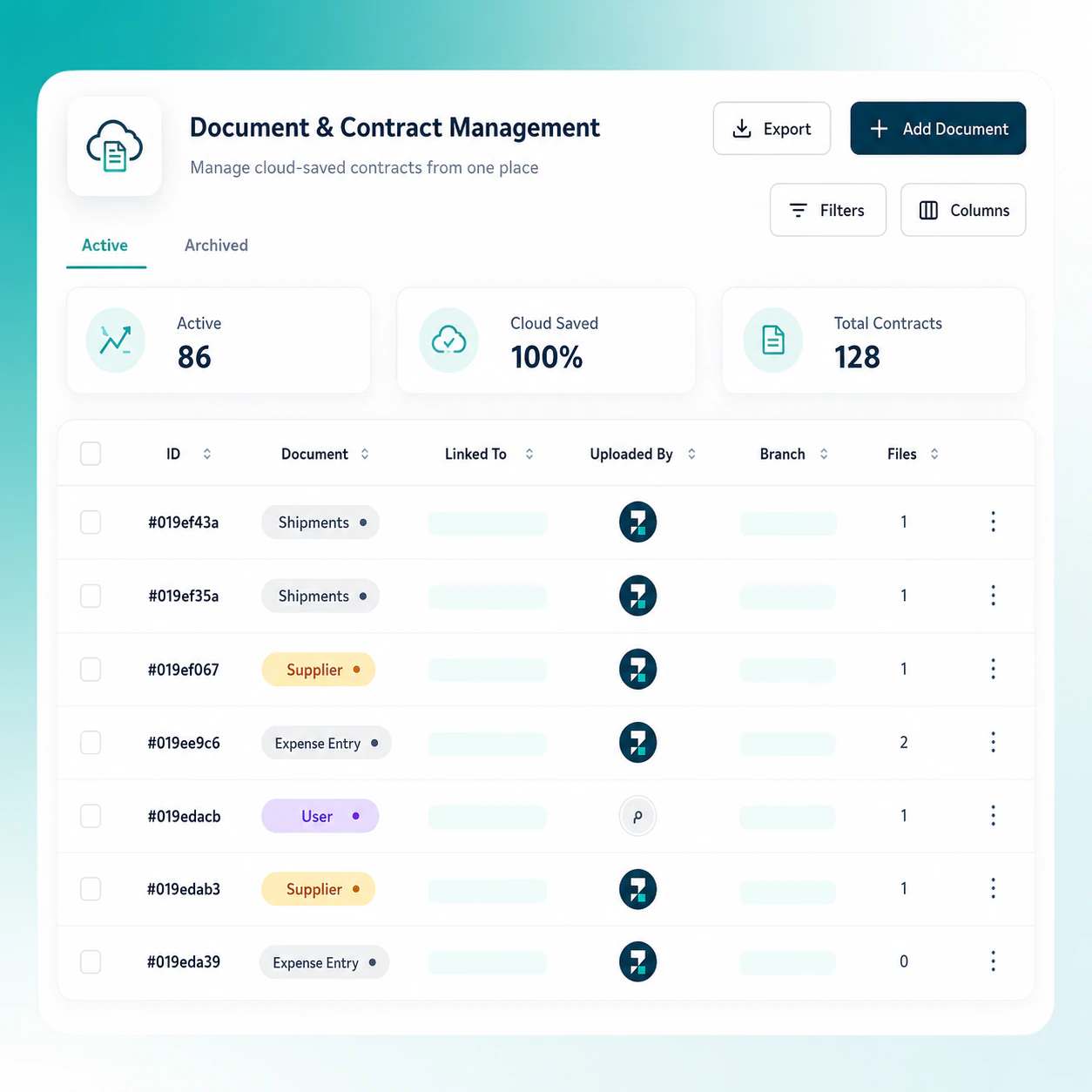 Contract Management